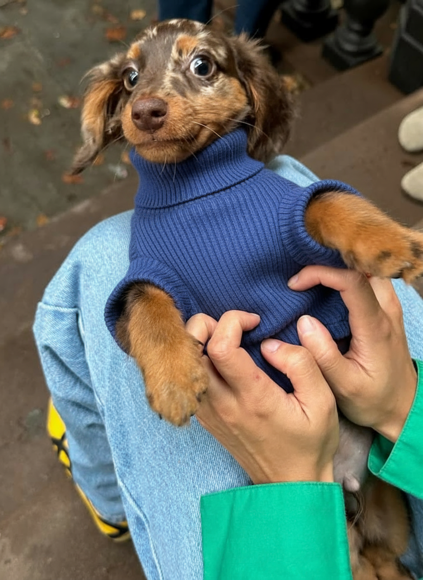 Wuff&Wolle™ Komfort-Pullover