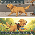 W&W™ HeimwegPro Hundegeschirr
