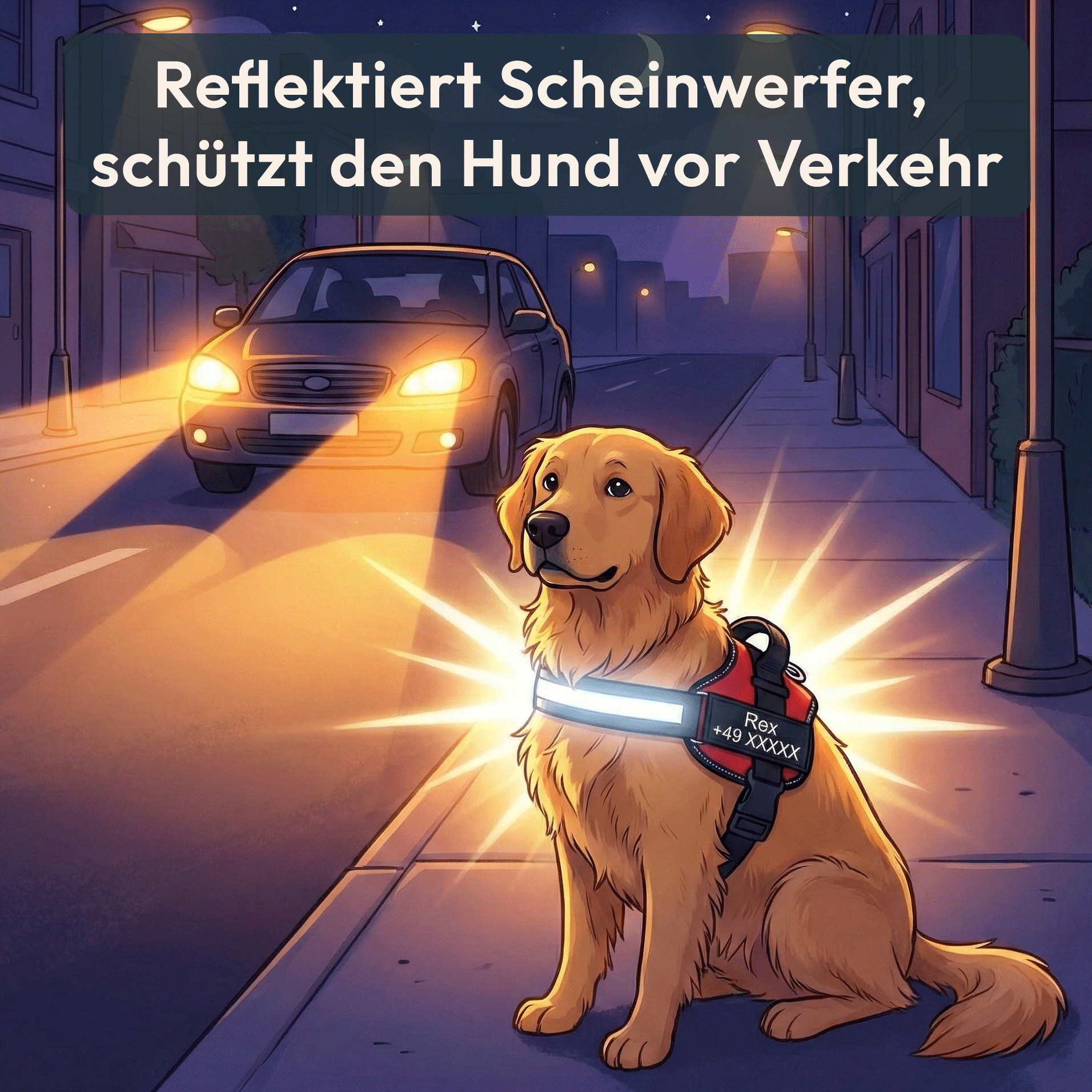 W&W™ HeimwegPro Hundegeschirr